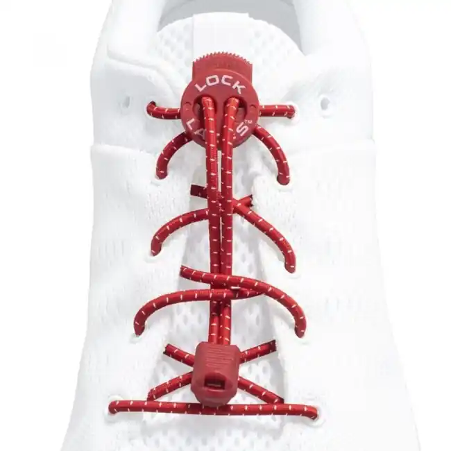Poslední Šance Tkaničky Lock Laces, červené