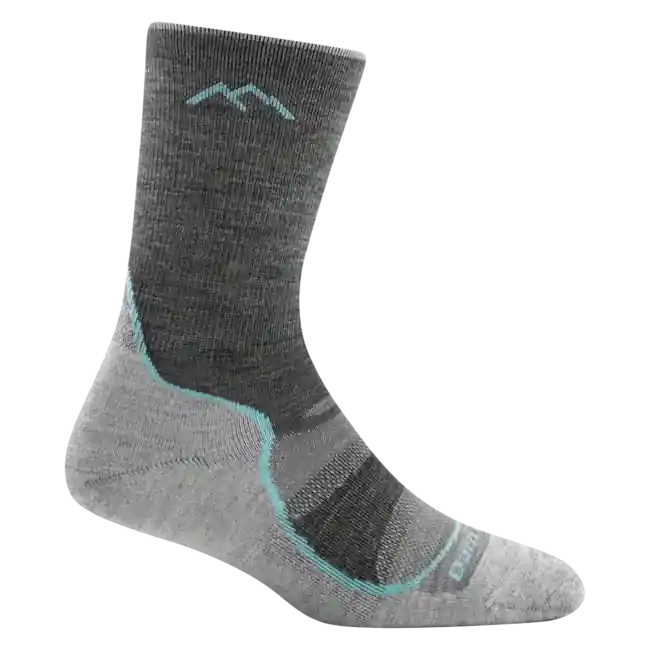 Darn Tough Ponožky Light Hiker Micro Crew lehký s polštářem, Slate Cenový Hit