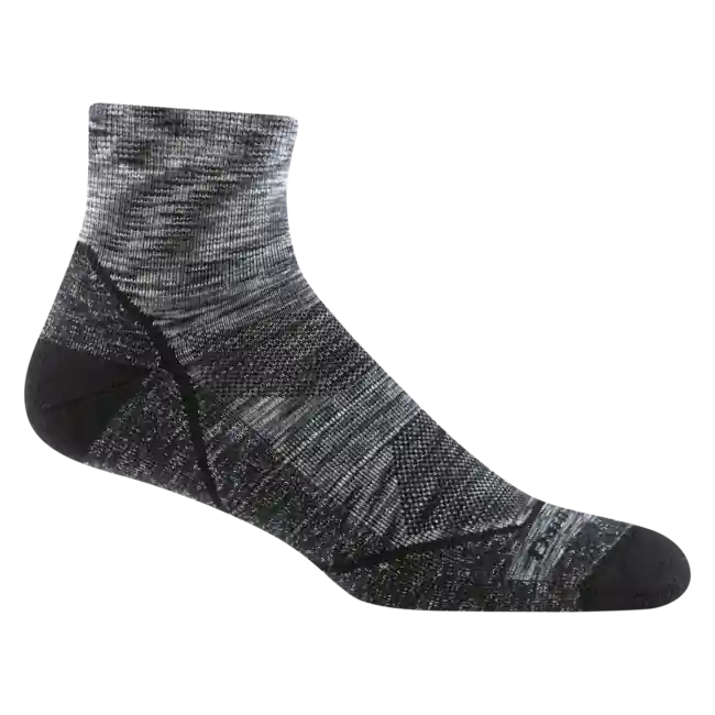 Darn Tough Ponožky Light Hiker 1/4 lehký s polštářem, Space Gray Výprodej