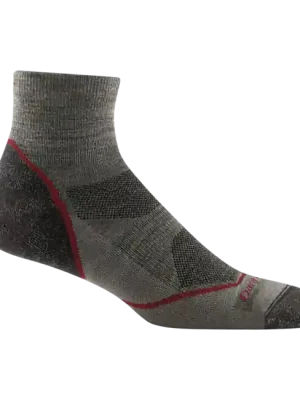 Dokud Zásoby Vydrží Darn Tough Ponožky Light Hiker 1/4 lehký s polštářem, Taupe