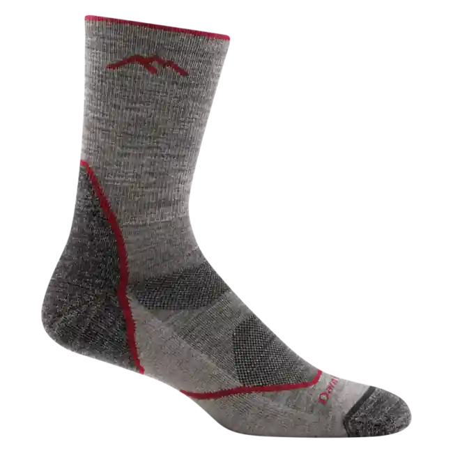 Darn Tough Ponožky Light Hiker Micro Crew lehký s polštářem, Taupe Autentický