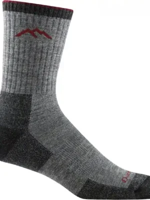 Darn Tough Ponožky Hiker Micro Crew středně lehké s polštářem, Charcoal Výhodná Nabídka