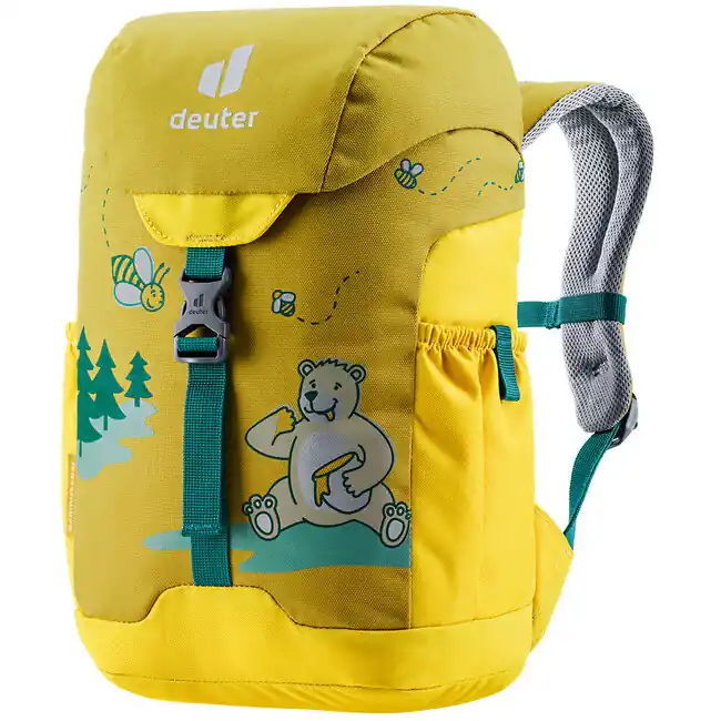 Dětský batoh Deuter Schmusebär 8, turmeric-corn Odeslání Ihned