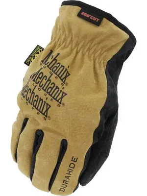 Omezená Nabídka Pracovní rukavice Mechanix Durahide Boar Driver E6-360, černá hnědá
