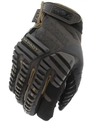 Ochranné rukavice Mechanix M-Pact, hnědé Horká Nabídka