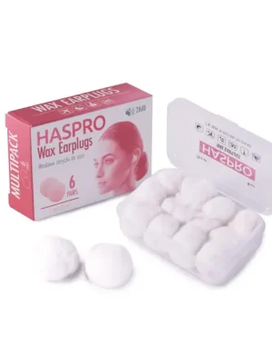 Cenový Hit Voskové špunty do uší Haspro (6 párů)
