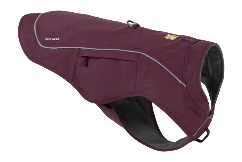 Ověřený Ruffwear Bunda pro psa Overcoat Fuse, purple rain