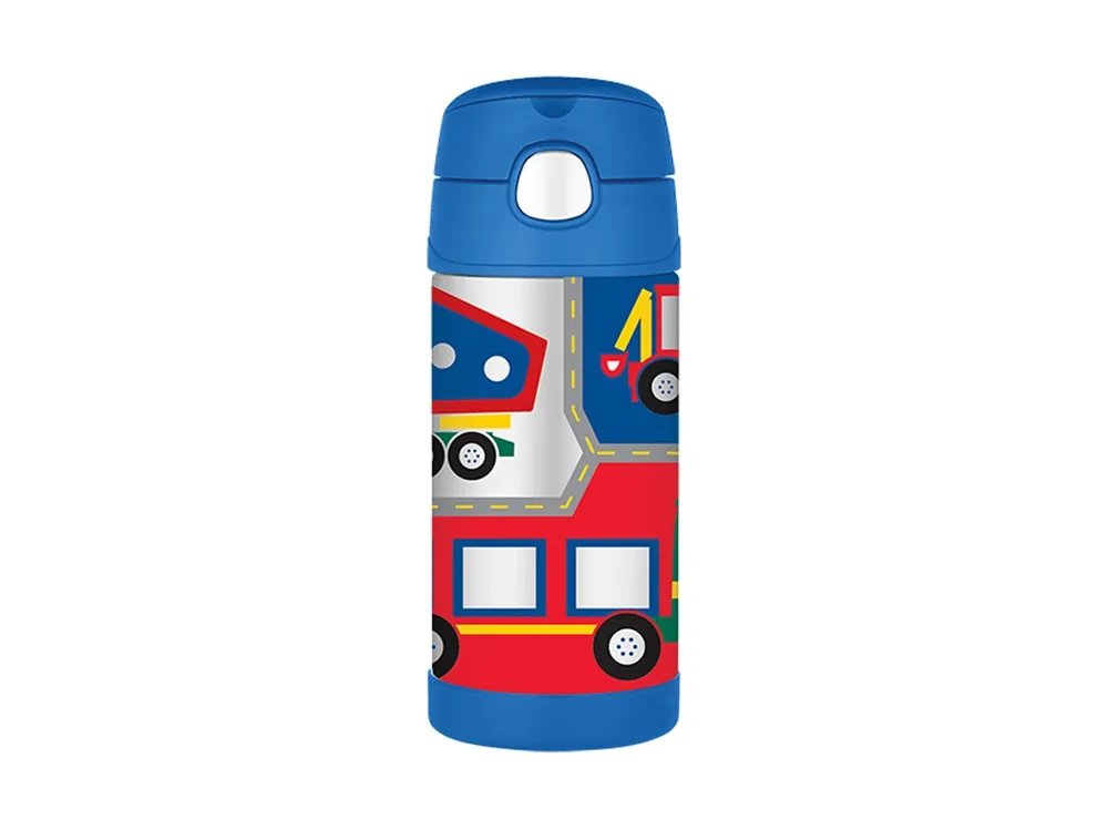 Přímo Od Výrobce Thermos FUNtainer Stavební stroje 355ml dětská termoska s brčkem