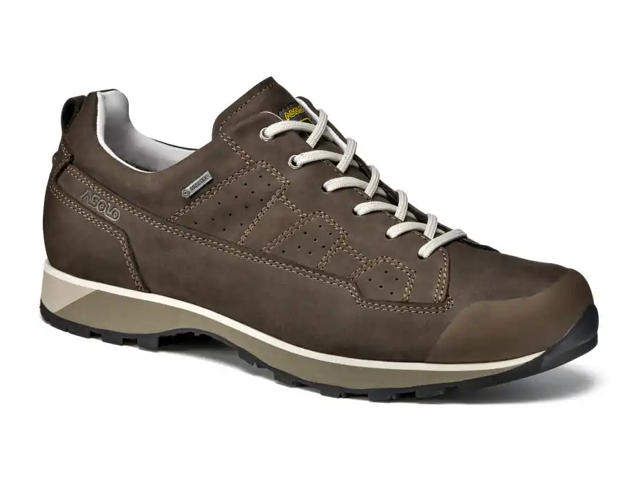 Aktuální Asolo Field GV MM dark brown pánské lehké kožené boty