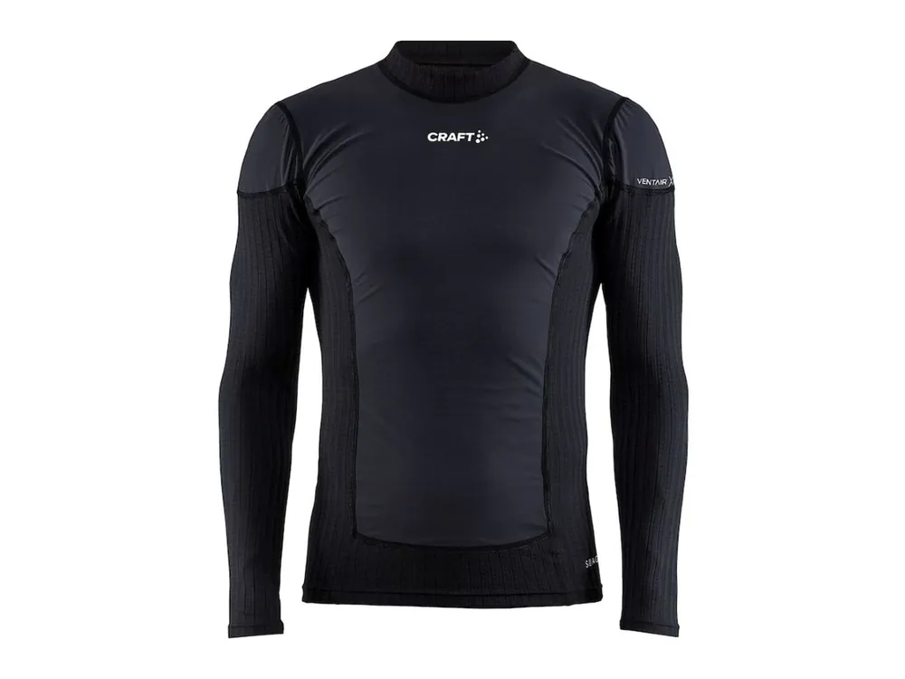 Craft Active Extreme X Wind LS Black/Granit pánské triko Poslední Šance