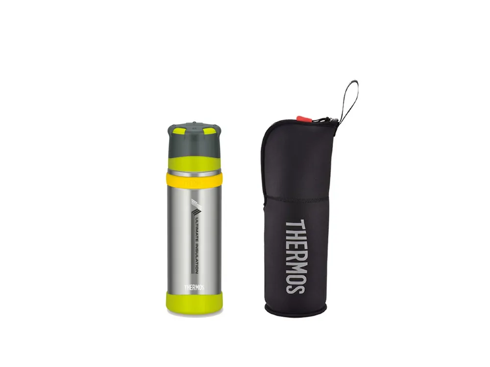 Set Thermos Mountain FFX stříbrná 500ml + termoobal Vrácení Zdarma