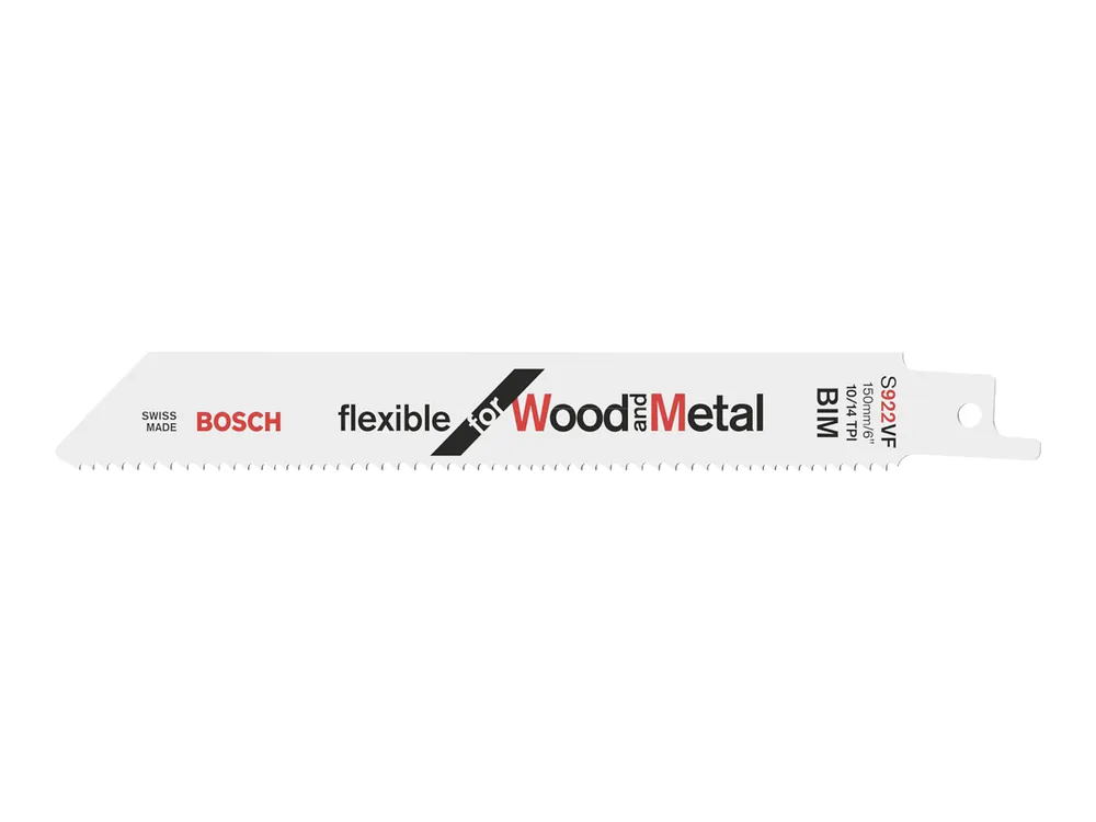 Tovární Cena Bosch Pilový plátek do pily ocasky S 922 VF Flexible for Wood Metal - balení 1ks
