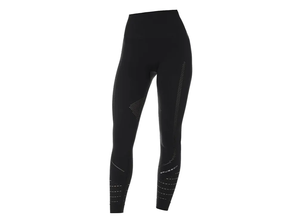 Brubeck Womens Gym Leggins Black - dámské legíny dlouhé Omezená Nabídka