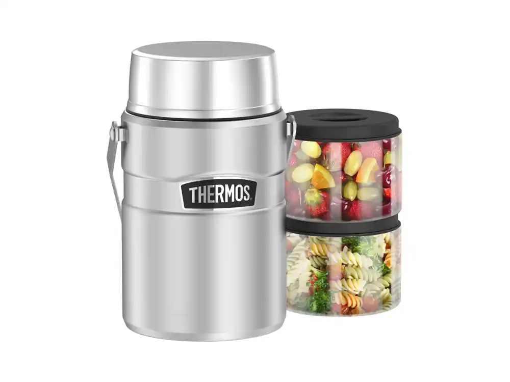 Thermos Stainless King 1390ml - jídlonosič / termoska na jídlo Víkendová Akce