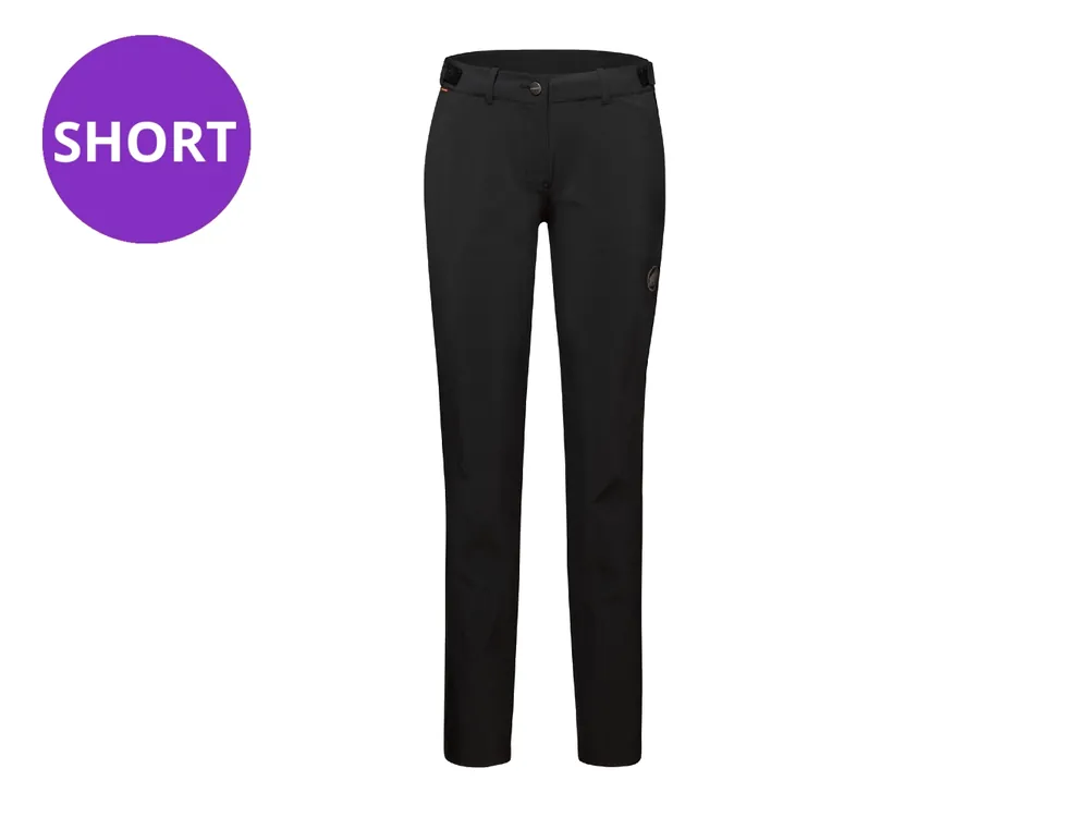 Akční Nabídka Mammut Runbold Pants W Short Black dámské outdoorové kalhoty