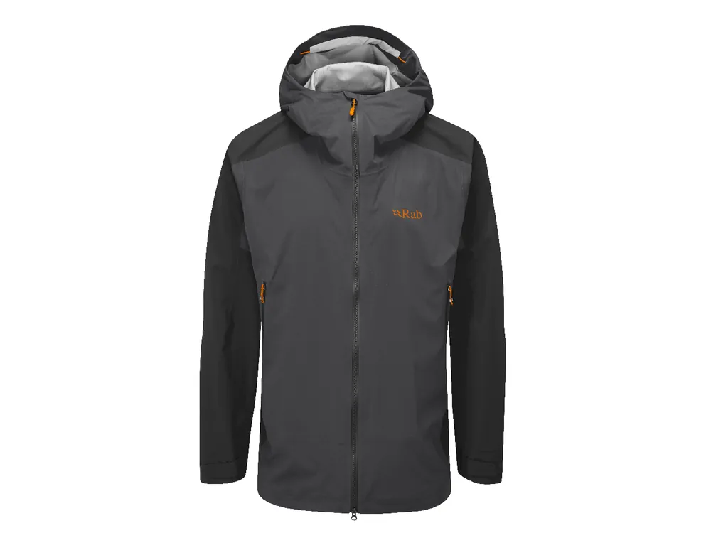 Rab Kinetic Alpine 2.0 Jacket Anthracite pánská nepromokavá bunda Levný