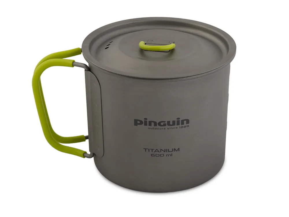 Pinguin Mug titan 600 ml - lehký titanový hrnec Sleva