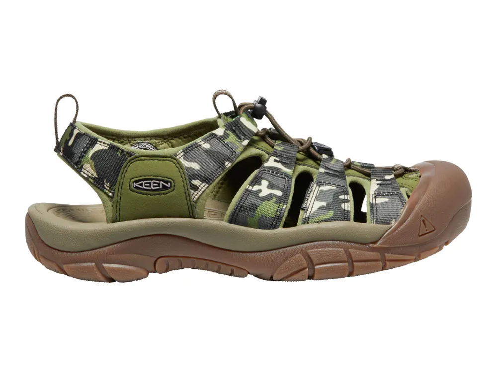 Keen Newport H2 M Camo/Olive Drab - sandály pánské hybridní Cenový Hit