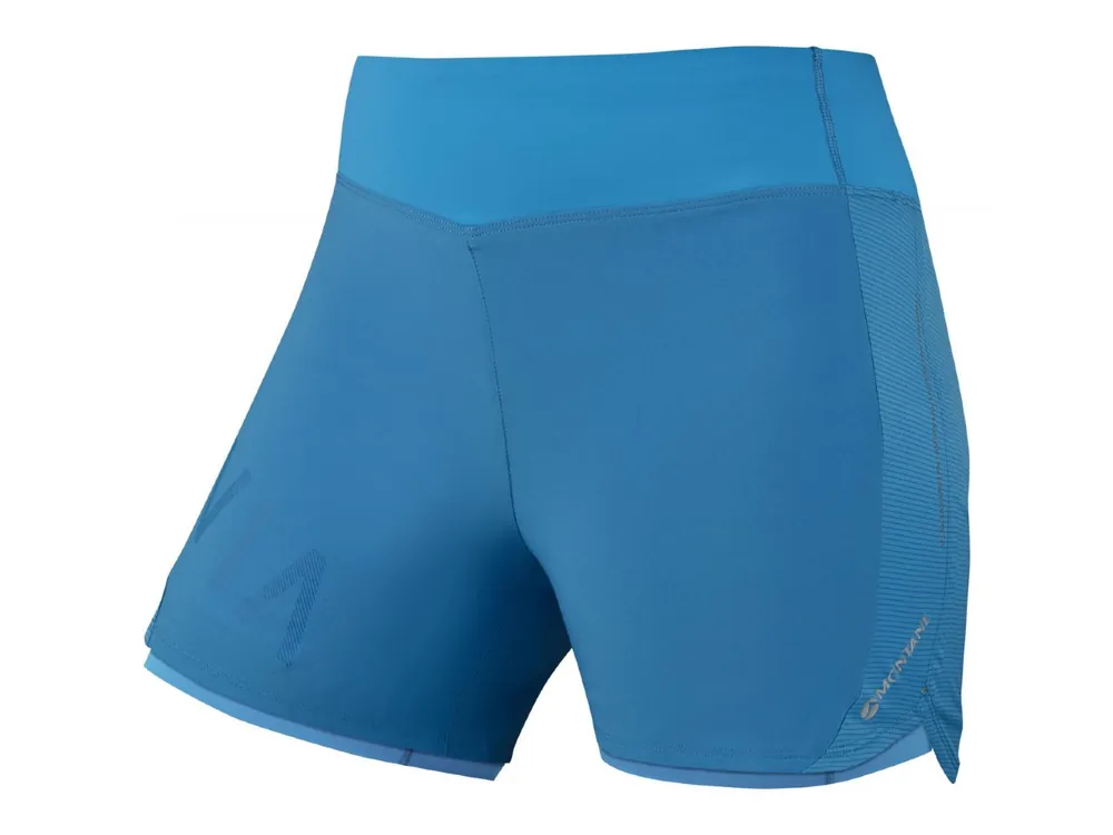 Kup Teď Montane Womens Katla Twin Skin Shorts Cerulean Blue dámské kraťasy