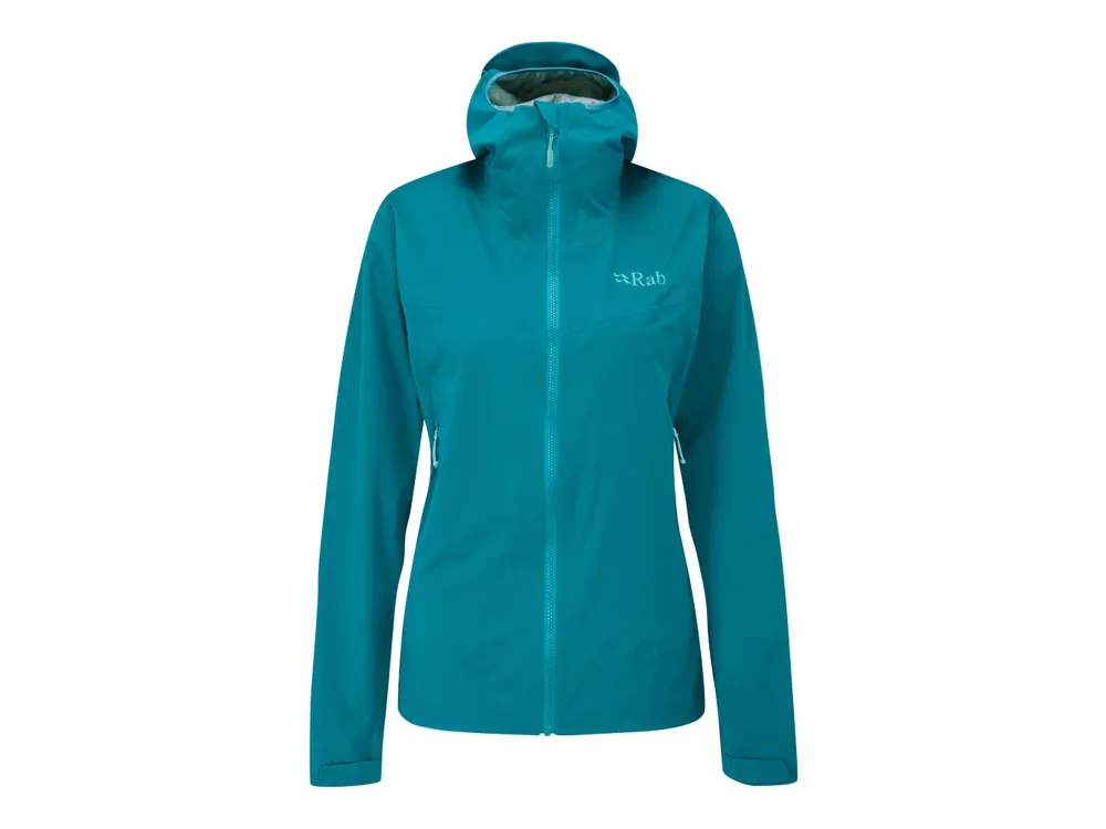 Rab Womens Kinetic 2.0 Jacket Ultramarine dámská nepromokavá bunda Víkendová Akce