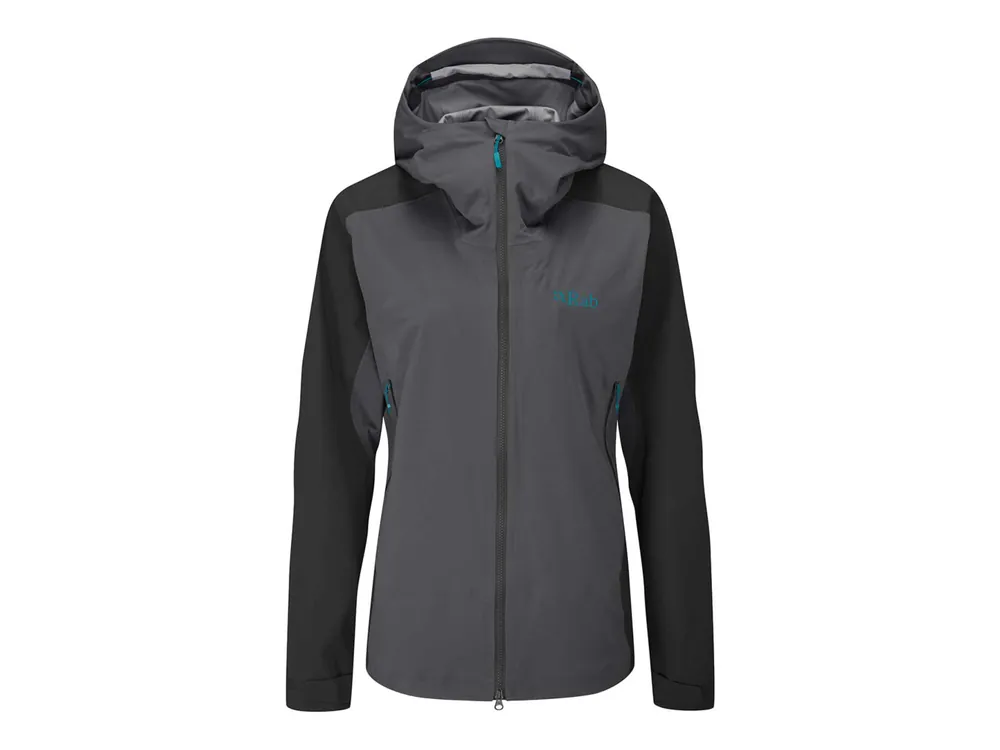 Poslední Šance Rab Womens Kinetic Alpine 2.0 Jacket Anthracite dámská bunda