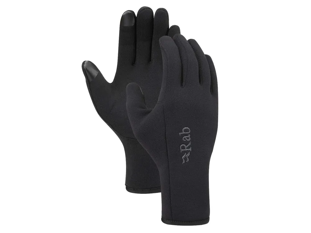 Rab Power Stretch Contact Glove black - pánské rukavice Nová Kolekce