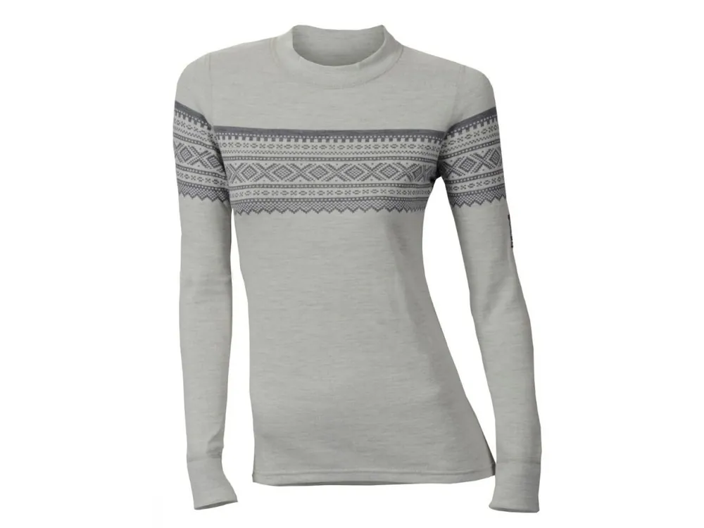 Akční Nabídka Aclima DesignWool MARIUS Crew Neck Woman Grafjell - dámské triko