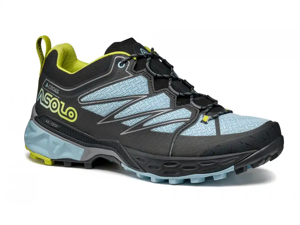 Značkový Asolo Softrock ML black/celadon/safety yellow dámské turistické boty