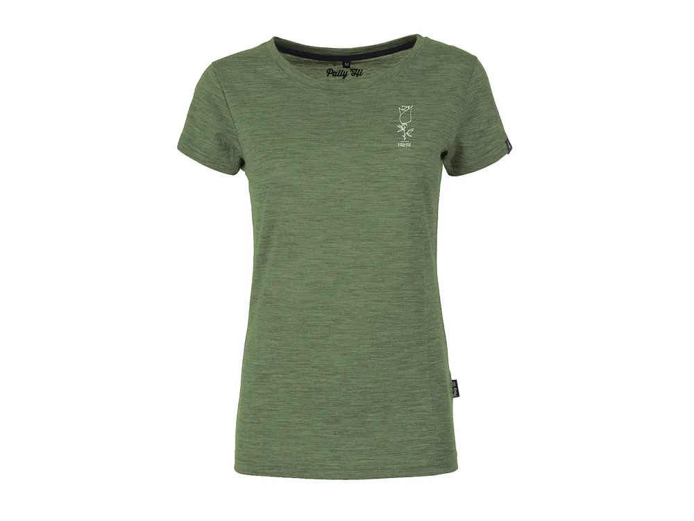 Pally‘Hi Wmn‘s T-Shirt Florista Watermint - dámské funkční tričko Výprodej