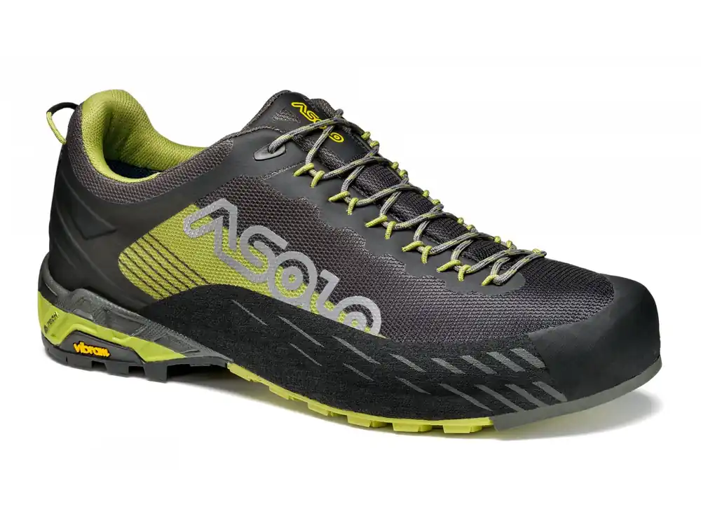 Omezená Nabídka Asolo Eldo MM green oasis/smokey grey pánské boty