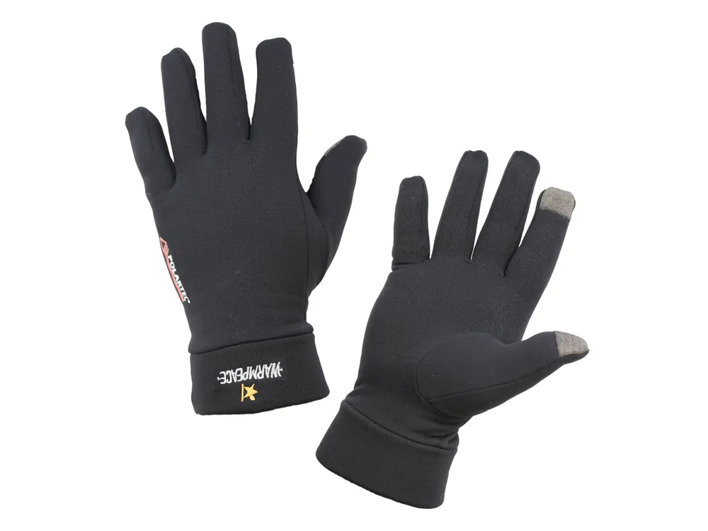 Warmpeace Powerstretch Touchscreen, black - rukavice Jen Po Omezenou Doba