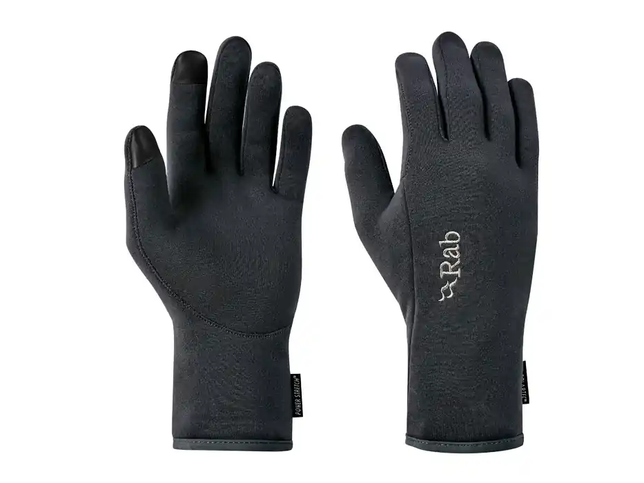 Levný Rab Power Stretch Contact Glove beluga - pánské rukavice