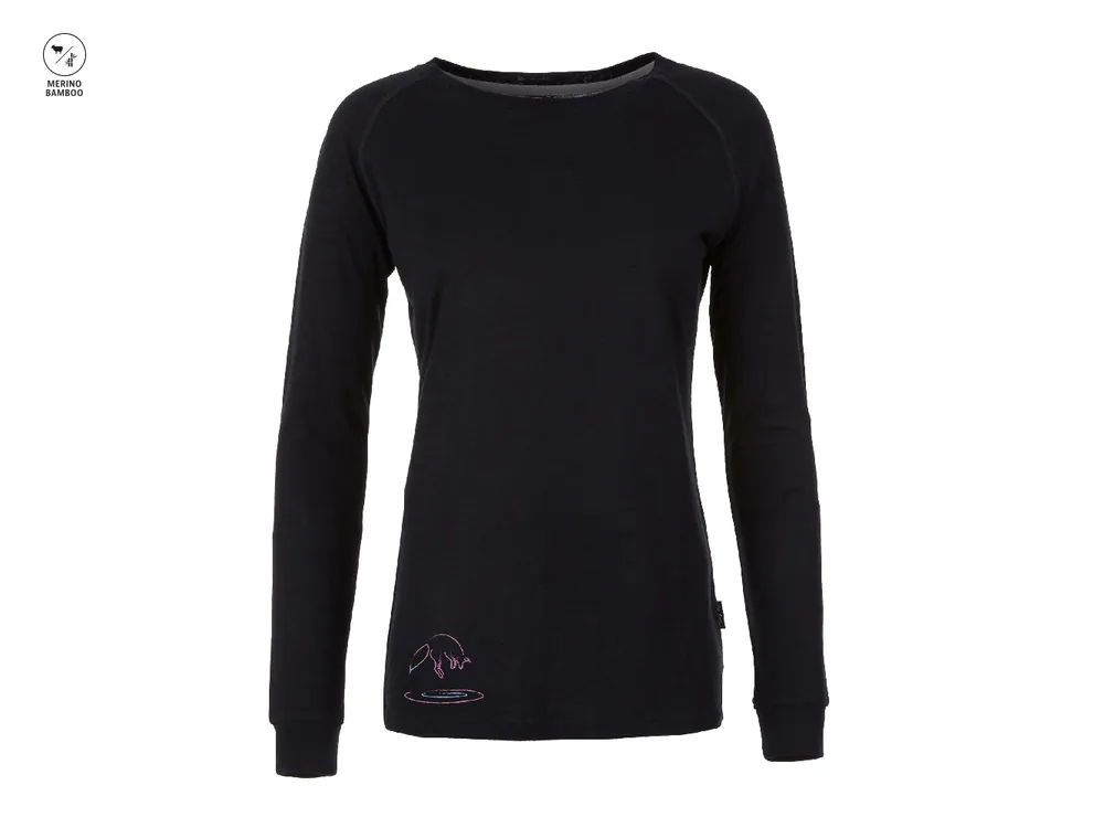 Pally‘Hi Wmn‘s Longsleeve Fox Jocks Bluek - dámské triko Výhodná Nabídka