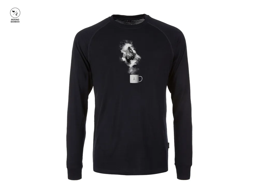 Rychlé Dodání Pally‘Hi Men‘s Longsleeve Holy Smoke Bluek - pánské triko
