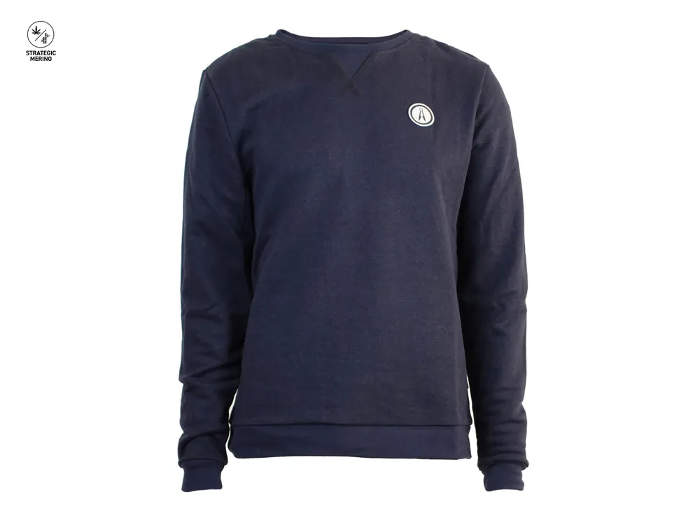 Sezónní Sleva Pally‘Hi Men‘s Crew Neck Sweater Stew Crew Heather Midnight pánská mikina