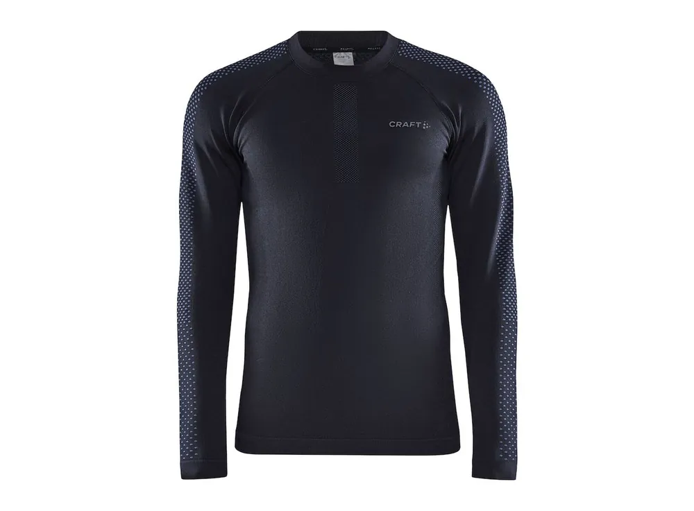 Akční Cena Craft ADV Warm Intensity LS, black - pánské funkční triko