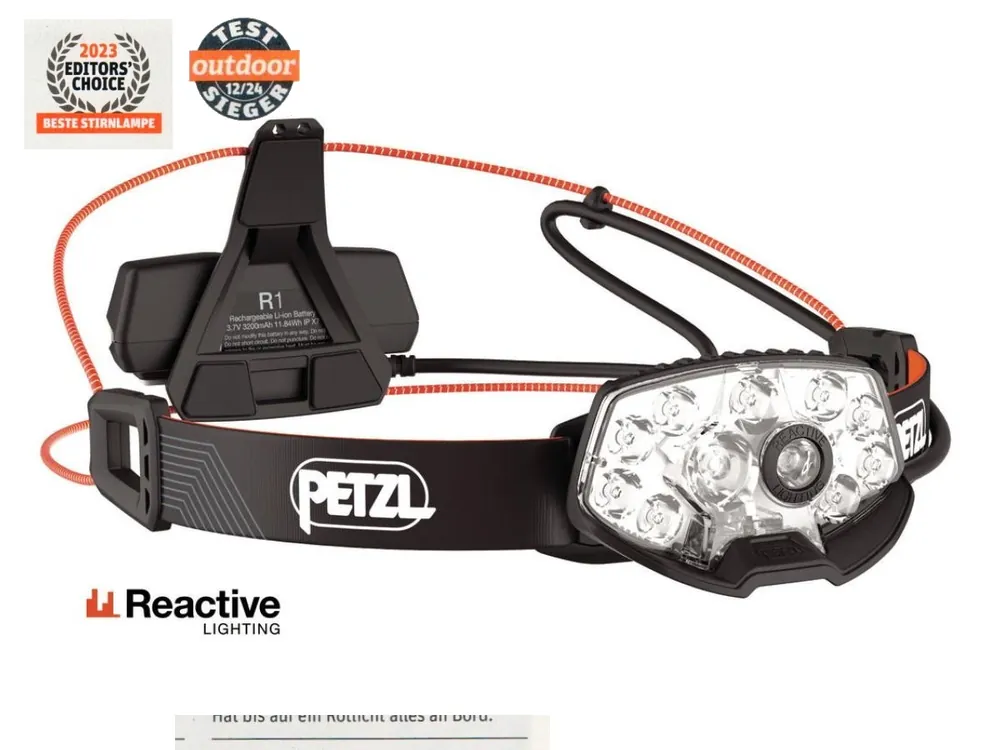 Finální Výprodej Petzl Nao RL - výkonná dobíjecí čelovka pro trail running 1500lm
