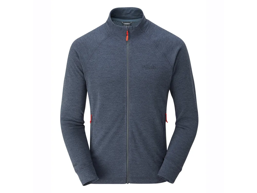Expresní Doručení Rab Mens Nexus Jacket, steel - pánská střední vrstva