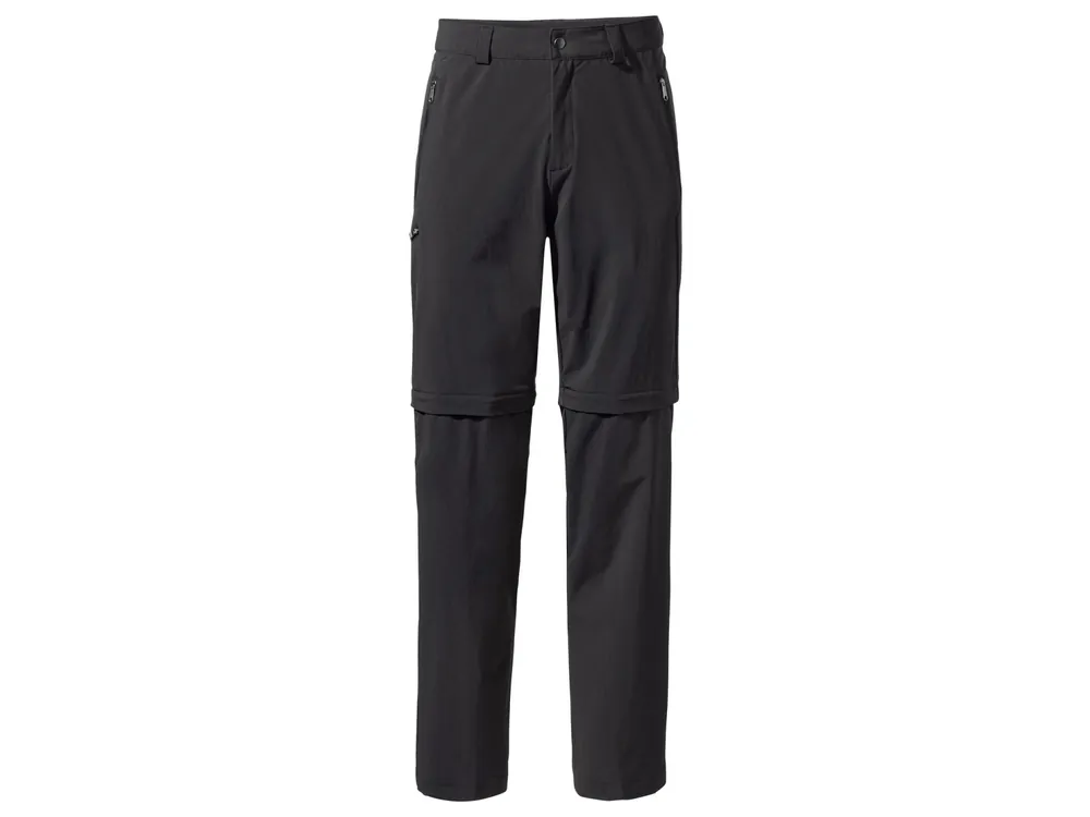 Značkový Vaude Mens Farley Stretch ZO Pants II, black - pánské kalhoty
