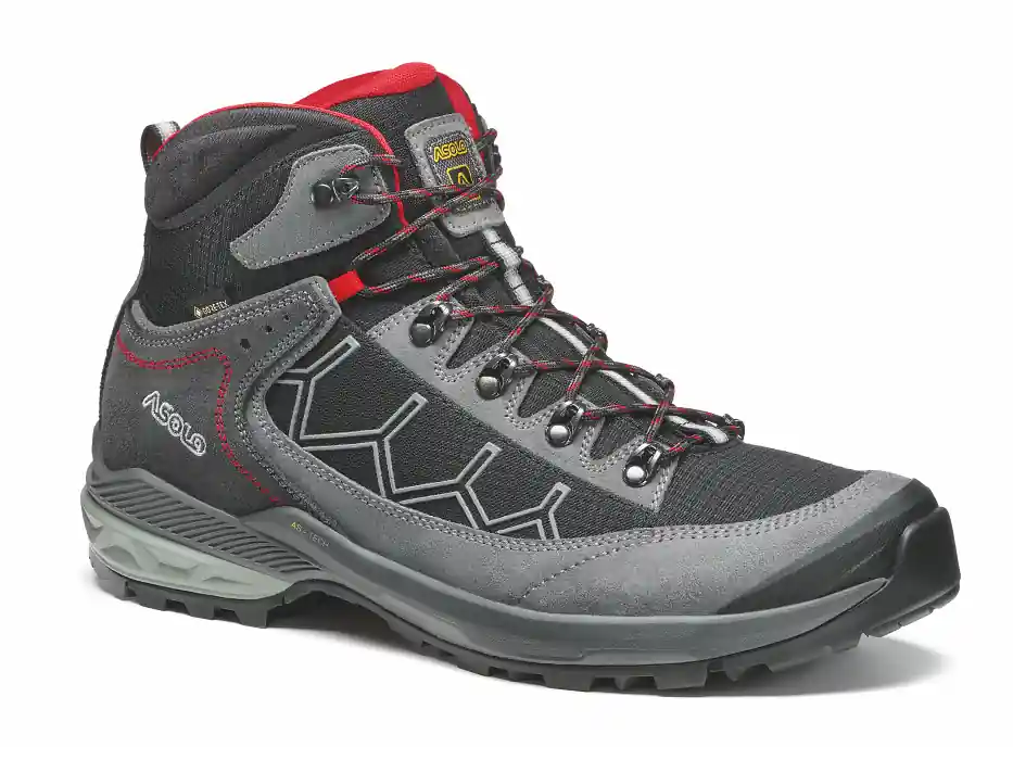 Asolo Falcon EVO GV MM, grey/black - pánské pohorky Expresní Doručení