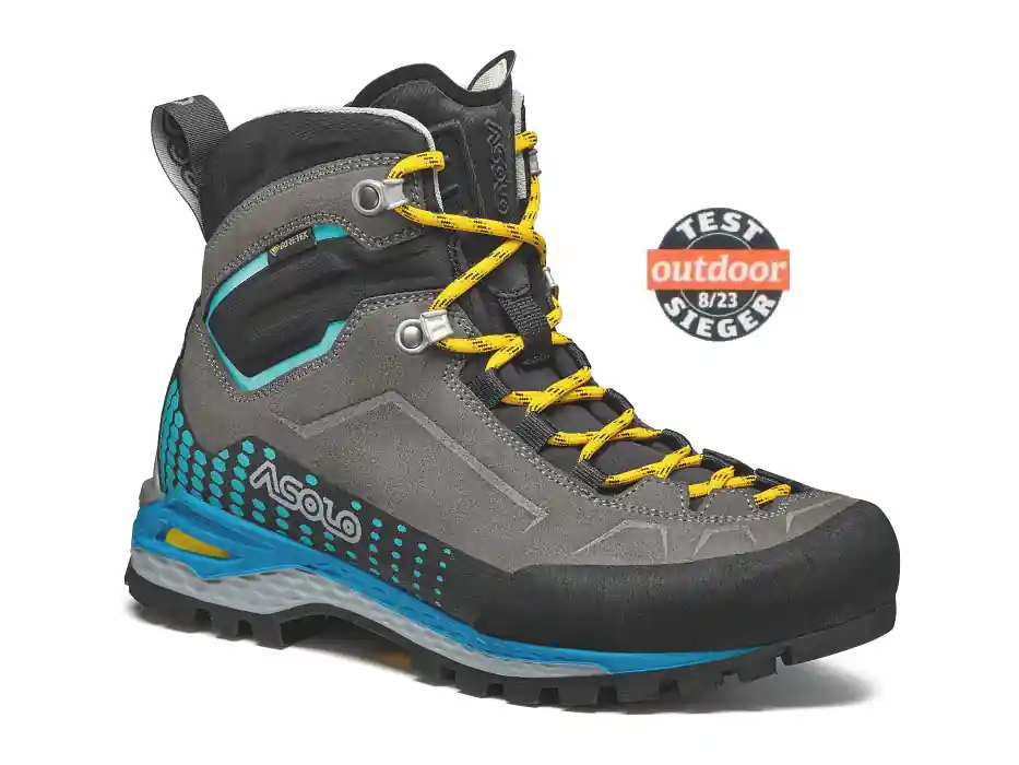 Asolo Freney EVO Mid Lth GV ML, graphite/sea blue - dámské pohorky Poslední Šance