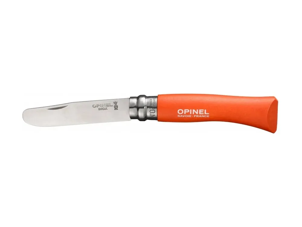 Opinel VRI N°07 My first, čepel 8 cm, mandarinka - nůž dětský zavírací Pouze Dnes