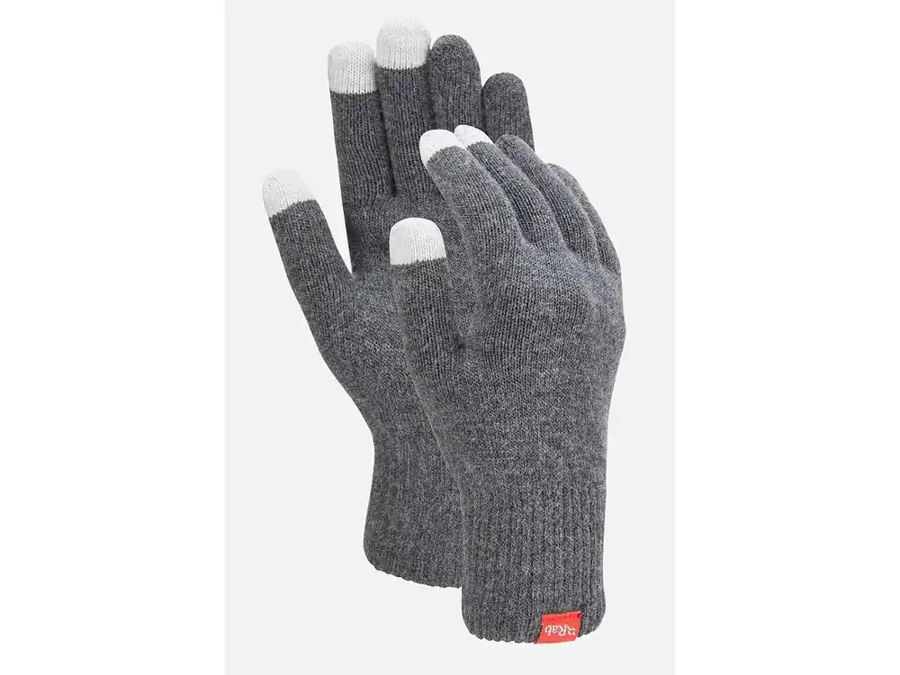 Časově Omezené Rab Primaloft Glove, charcoal - rukavice merino (unisex)