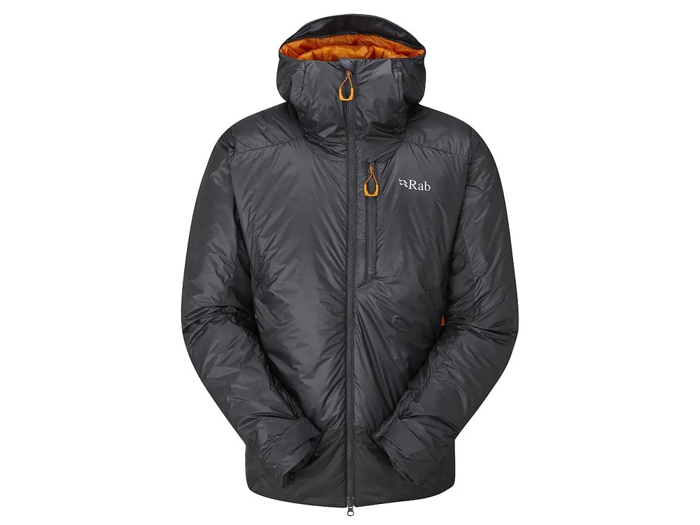 Omezená Nabídka Rab Generator Alpine Jacket, anthracite (marmalade) - pánská expediční bunda