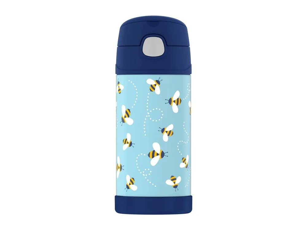 Cenová Bomba Thermos FUNtainer Honey Bees 355ml - dětská termoska s brčkem