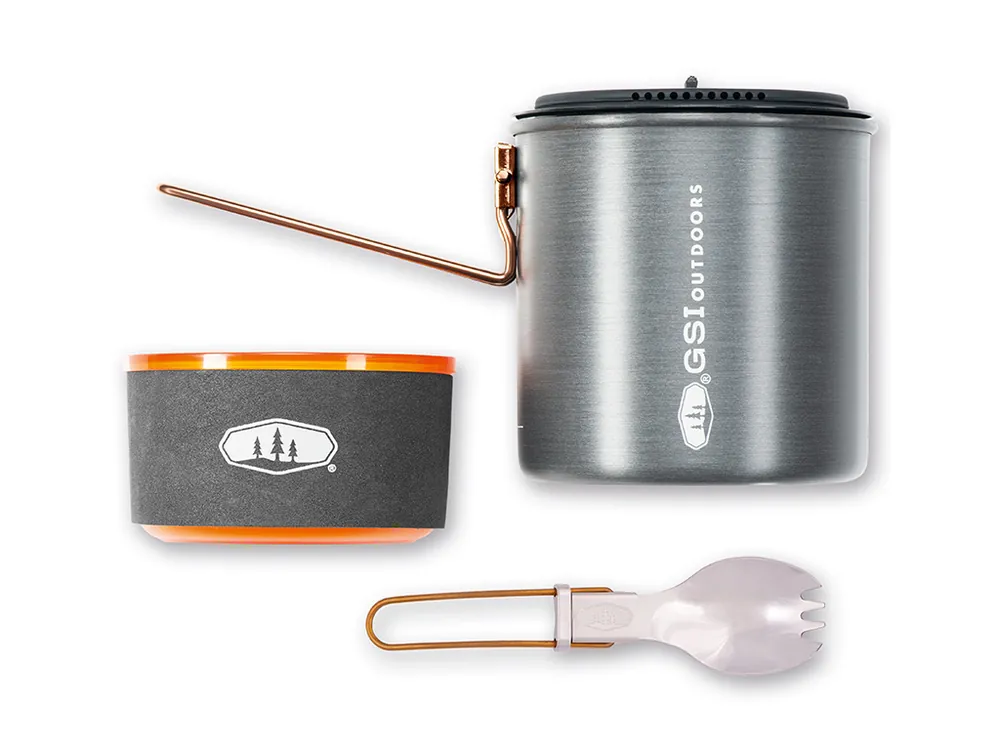 GSI Outdoors Halulite Soloist 1,1l - sada nádobí pro jednoho Časově Omezené
