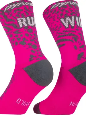 Dynafit RUN WILD CREW SK ponožky pink glo 39-42 Vrácení Zdarma