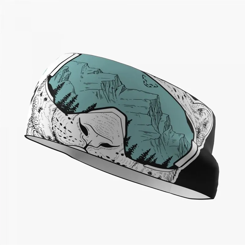 Originální Dynafit Snowleopard Headband funkční čelenka black out/snowleopard