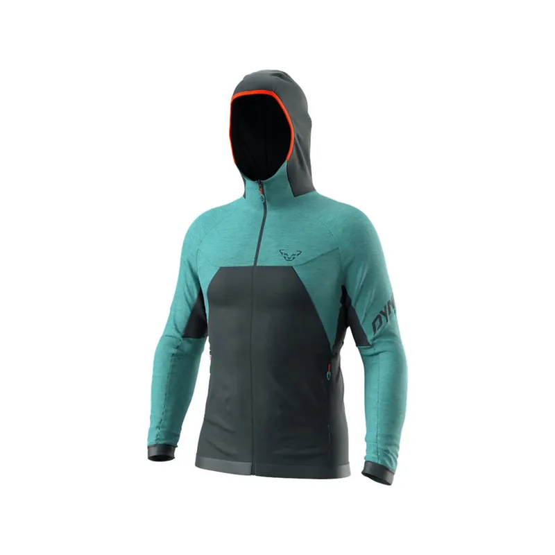 Nová Kolekce Dynafit Tour Wool Thermal M Hooded pánská mikina storm blue S