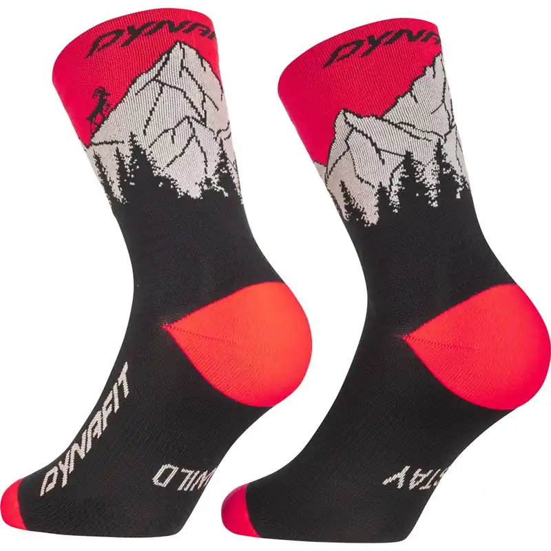 Cenová Bomba Dynafit TRAVERSE CREW SK ponožky black out ULTRA CORAL 39-42